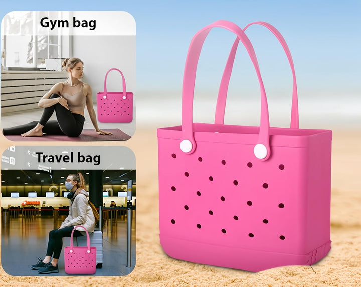 Women's Washable EVA Beach Bag – Size L