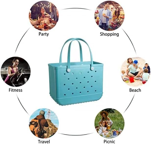 Women's Washable EVA Beach Bag – Size L