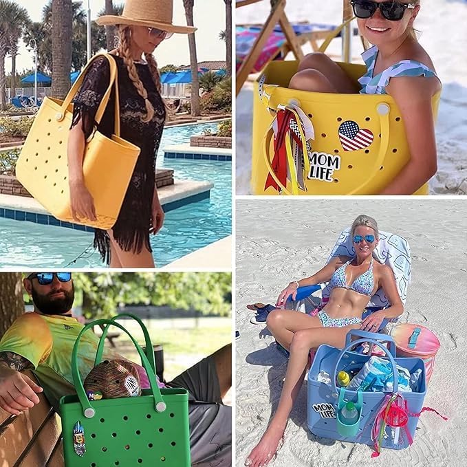 Women's Washable EVA Beach Bag – Size L