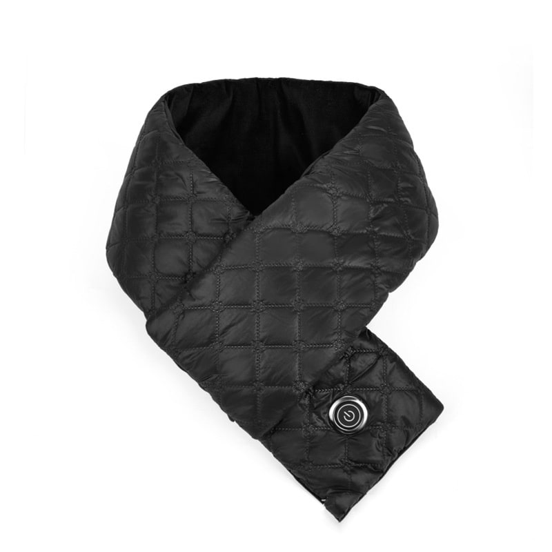 Women's Heated Quilted Neck Scarf Warmer with Three Temperature Settings