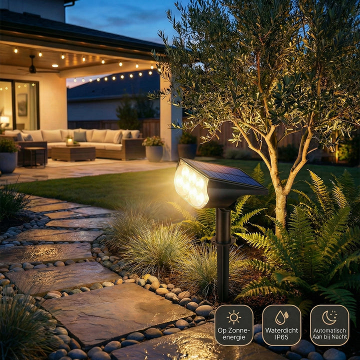 Stylish Waterproof Solar Garden Light