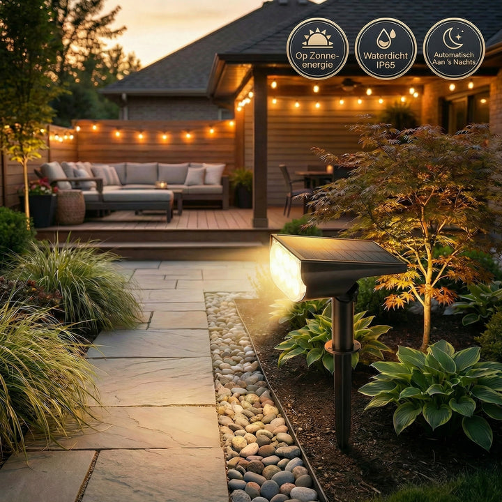 Stylish Waterproof Solar Garden Light