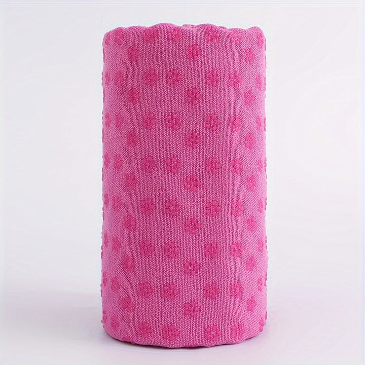 Yoga Mat Towel Microfiber Non-Slip Grip Dots 183x63cm