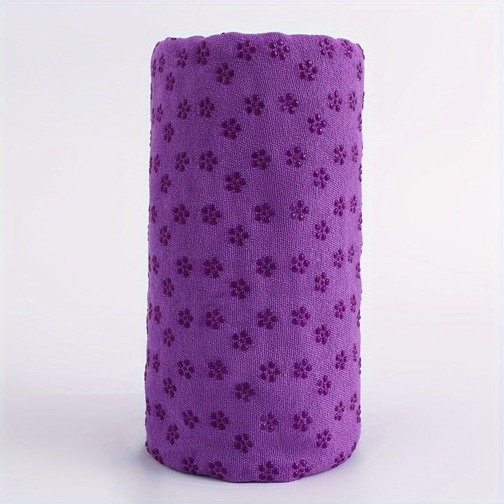 Yoga Mat Towel Microfiber Non-Slip Grip Dots 183x63cm
