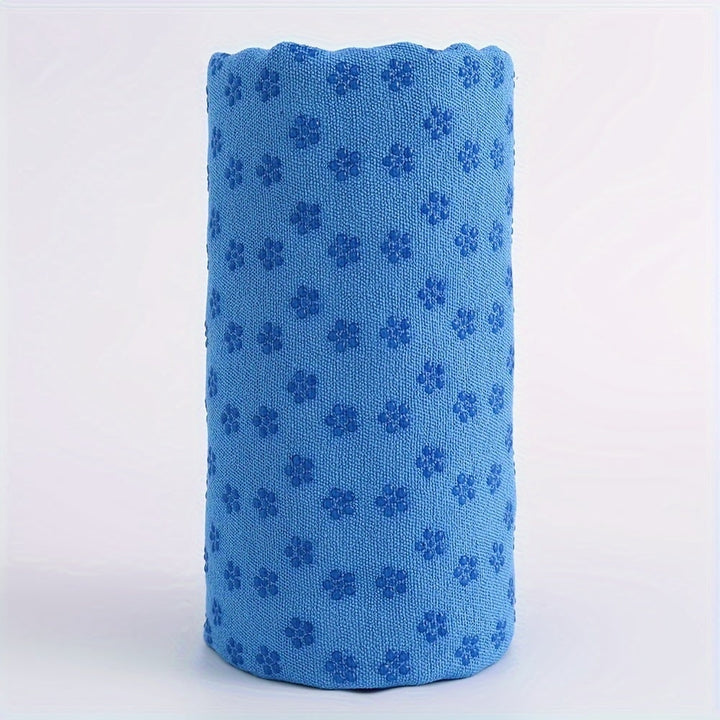 Yoga Mat Towel Microfiber Non-Slip Grip Dots 183x63cm