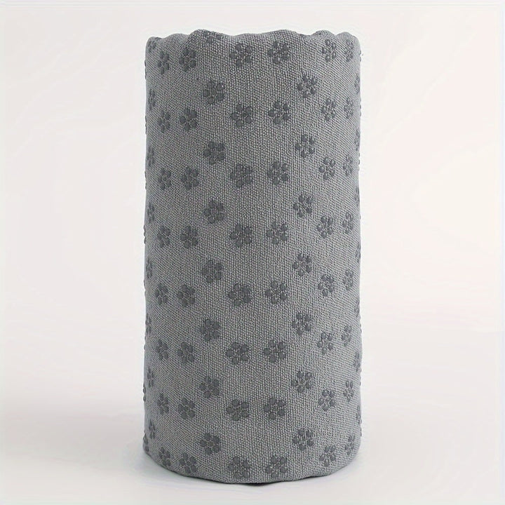 Yoga Mat Towel Microfiber Non-Slip Grip Dots 183x63cm