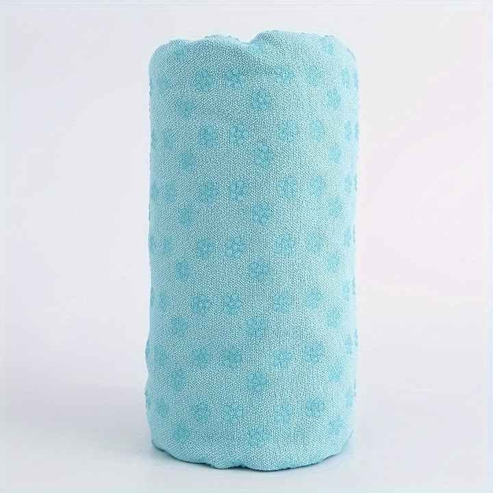 Yoga Mat Towel Microfiber Non-Slip Grip Dots 183x63cm